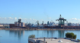 Porto di Taranto - Monitoraggio e video timelapse ampliamento 4° sporgente