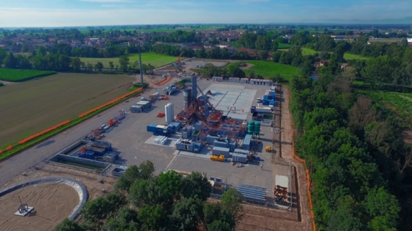 Closure of SAIPEM construction site | IGS gas storage plant in Cornegliano Laudense